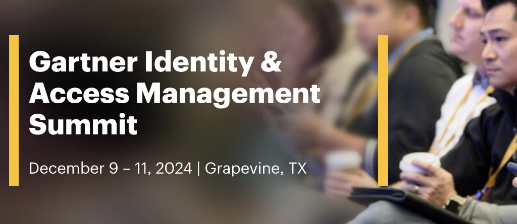 Gartner Identity & Access Management Summit